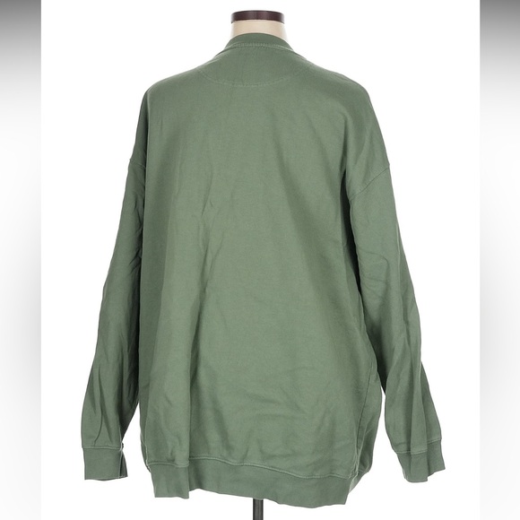 Anine Bing Tyler Sweatshirt Artichoke Size XL - Picture 5 of 8